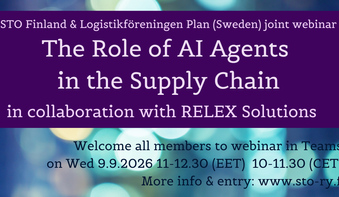Webinar – The Role of AI Agents in the Supply Chain